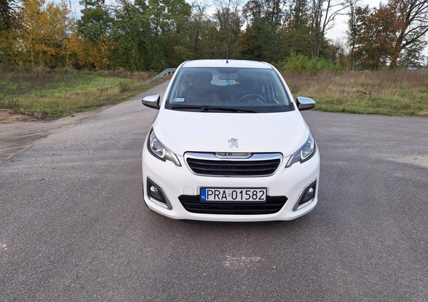 Peugeot 108 cena 27900 przebieg: 39800, rok produkcji 2016 z Rawicz małe 277